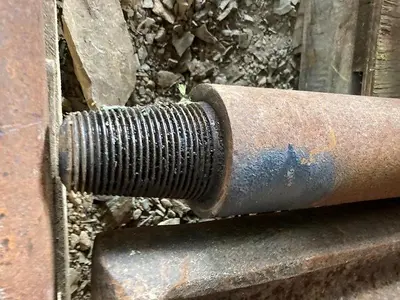 Used AFTERMARKET 5” X 66-1/2" CABLE TOOL DRILLING CHISEL BIT Tool Bits Pennsylvania US | East West Machinery & Drilling #1417241