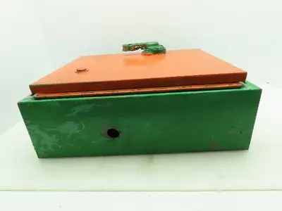 Hoffman A-201606LP Electrical Enclosure W/ Motor Starter Setup for 5HP 480VAC