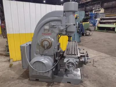 #3 KEARNEY & TRECKER MILWAUKEE MODEL #3 VERTICAL MILLING MACHINE 64" x 13" x 10 HP: YOBRO #24458