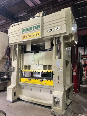 2002 MINSTER 350 TON SSDC Straight Side, Double Crank (Single Action) Presses | Timco, Inc. (1)