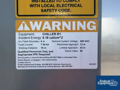 Used Tandem Chillers 70 Ton Tandem Chillers Chiller, Model WX070DZV Chillers Ohio US | Federal Equipment Company #1337720