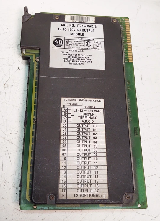 Used Allen-Bradley 1771-OAD/B PLC Input & Output Kentucky US | Edwards Industrial Repair #1018039