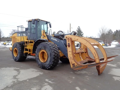 Used 2019 DEERE 824KII Wheel Loaders Massachusetts US | Brookside Equipment Sales #1422136
