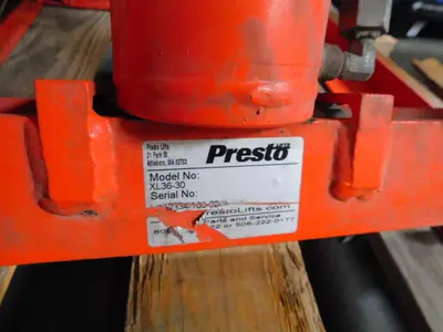 Used PRESTO XL36-30 Scissor Lifters Texas US | Aucto #1307127