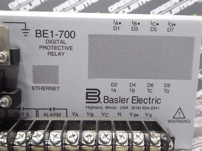 Basler Electric BE1-700V Digital Protective Relay N3N2X1N Used