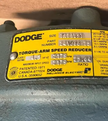 Used DODGE 241066 Speed Reducers | Surplus Asset Holdings #1204366