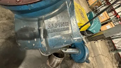 Alpine Augsburg Roto-plexer Mill Grinder, Model Ro 63/18, 40 Hp