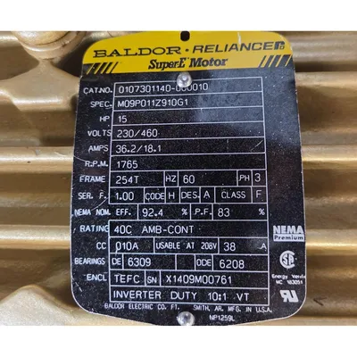 USED NEW YORK BLOWER 19 LS