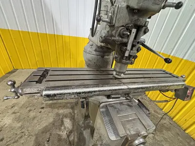 1.5 HP BRIDGEPORT VERTICAL RAM TYPE MILL & SLOTTING HEAD: STOCK #23195