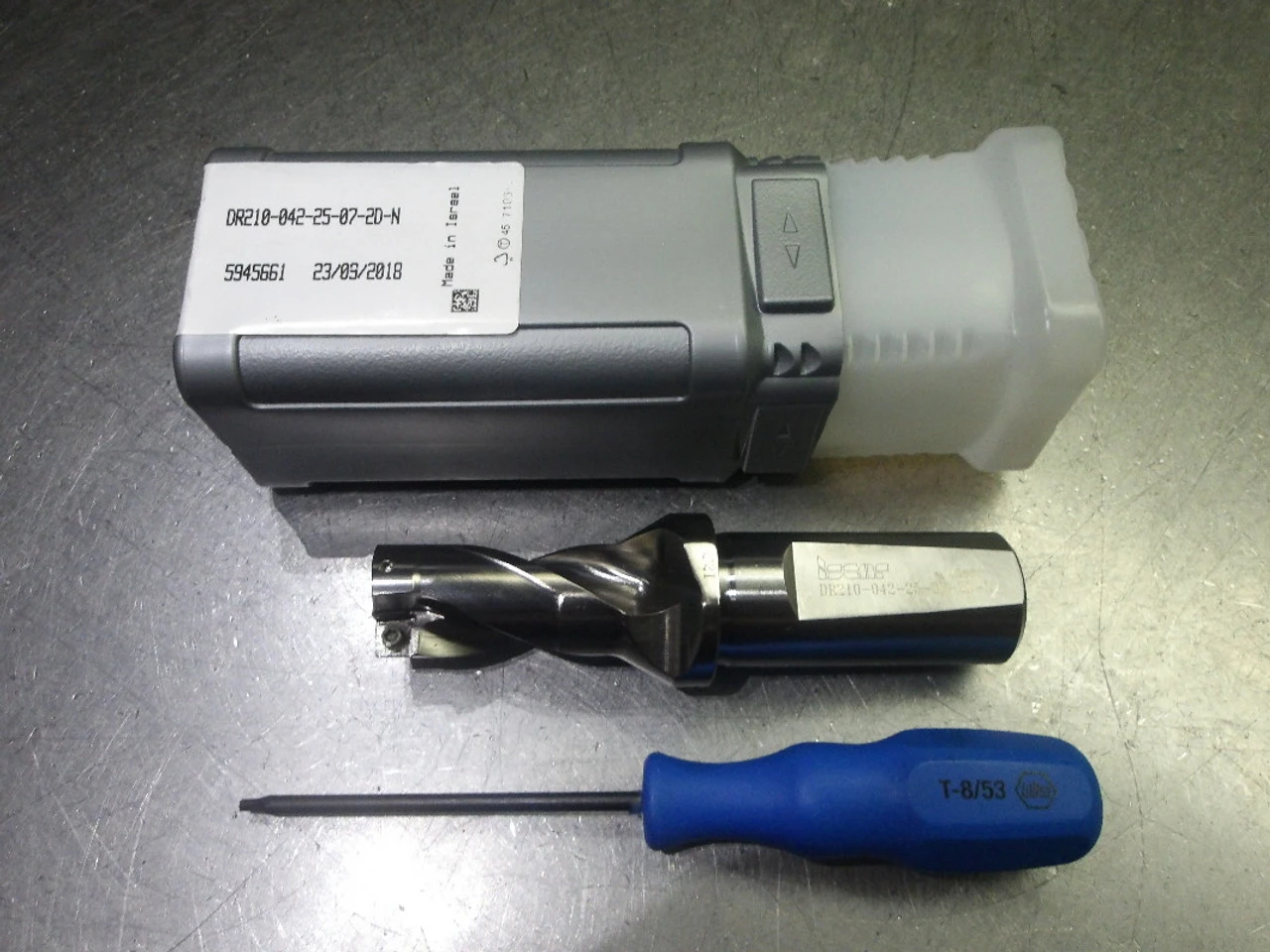 Iscar 21-24.5mm Coolant Thru Drill 25mm Shank DR210-042-25-07-2D-N (LOC3516)