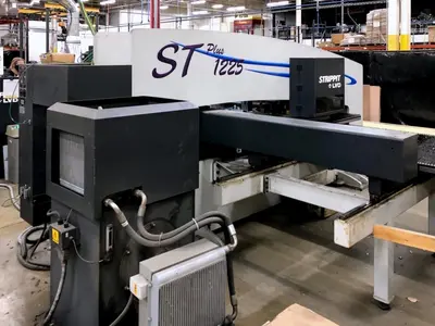 Used 2013 LVD STRIPPIT ST PLUS-1225 Turret Punches | Machine Factory Outlet #1267133