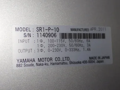 Used YAMAHA SR1P10 Servo Drives | HGR 24 #752968
