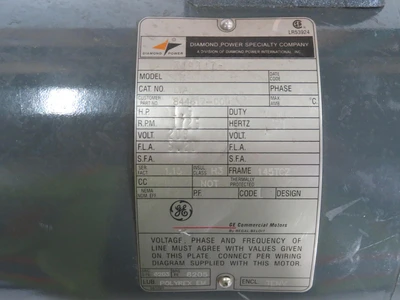Used DIAMOND POWER _UNKNOWN_ A.C. Motors | OCO Industrial #1607631