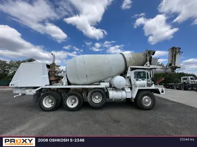 Used 2008 OSHKOSH S2346 Concrete Mixer Trucks New Jersey US | Proxy Equipment #1388746