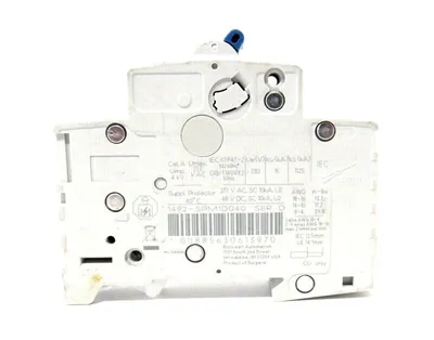 USED ALLEN BRADLEY 1492-SPM1D040 CIRCUIT BREAKER SER.D 1492SPM1D040