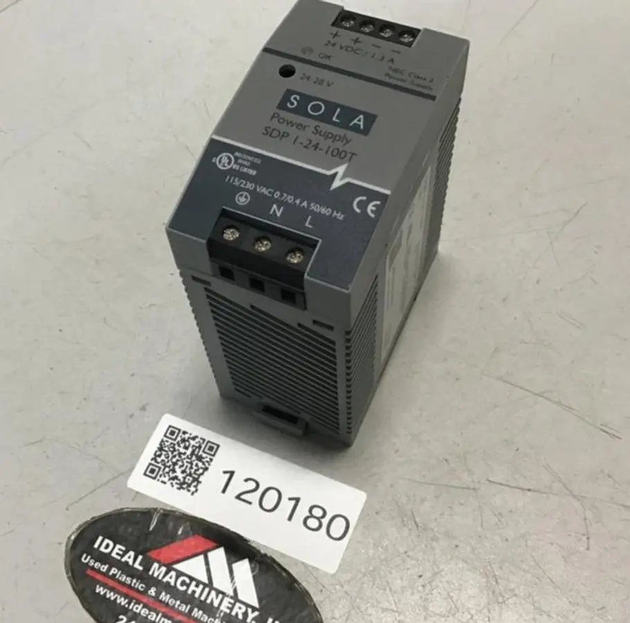 Used SOLA SDP1-24-100T Power Supplies Michigan US | Ideal Machinery #1308812