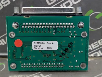 MOOG C16258-001 ParCon Jr. Parison Programmer Floppy Disk Interface FDIF01 Used