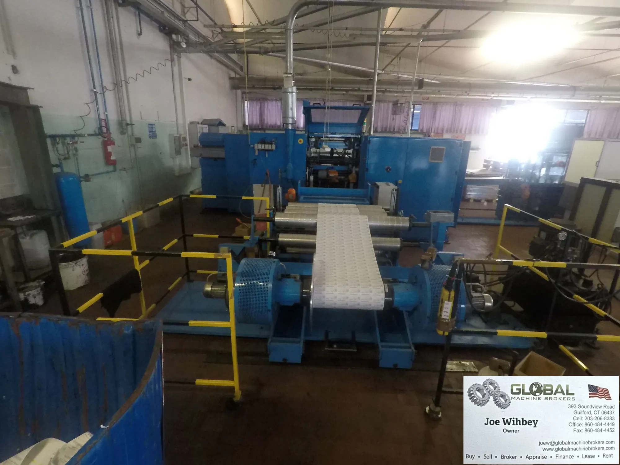 Talleres LEMU ROBOPLUS-210/800 Automatic Slitter Rewinder Machine Line