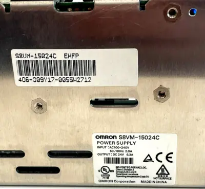 NEW OMRON S8VM-15024C POWER SUPPLY 100-240VAC S8VM15024C