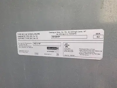 75 kVA Temporary Power Distribution Cart 600V Pri. 208Y/120V Sec.