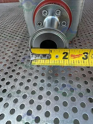 USED ENDRESS+HAUSER FLOWTEC DQ 600 FM M-POINT FLOW METER 1/2"