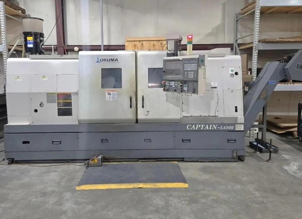 USED 2007 OKUMA CAPTAIN L470M/1250 BIG BORE