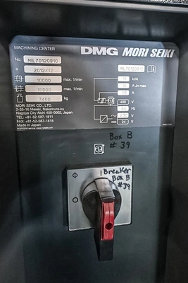 Used 2012 DMG MORI MILLTAP 700 Drilling & Tapping Centers Colorado US | Elevation Machine #1389011