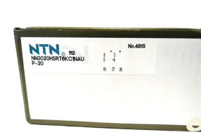 NEW NTN NN3020HSRT6KC1NAU PRECISION BEARING P-20