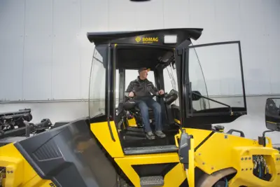 BOMAG BW 161 AD-5 Tandem Vibratory Rollers | Mid South Machinery (9)