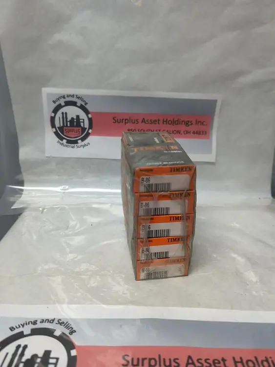 New | in-Stock TIMKEN B-86 Bearings | Surplus Asset Holdings #1198134