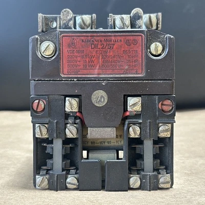 USED KLOCKNER MOELLER DIL-2/57