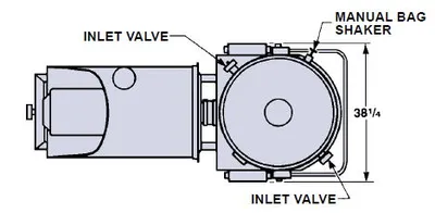 Spencer Model PB 715 Mobile Vacuum System