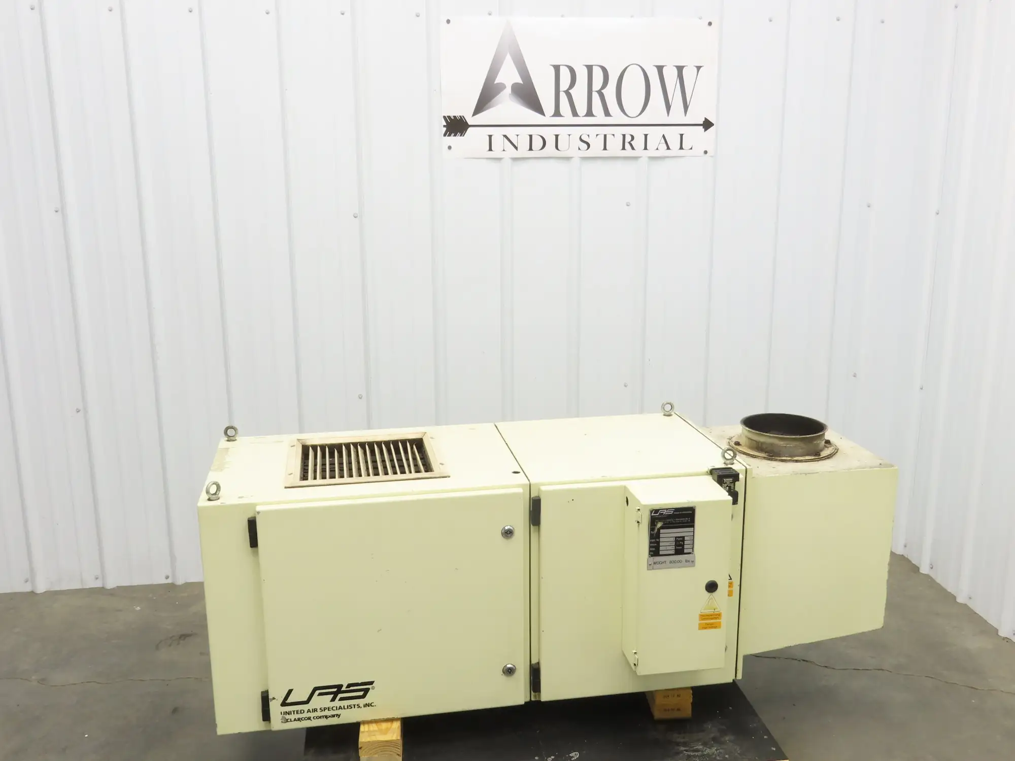 UAS Smog Hog Industrial Electronic Air Cleaner Overhead Filter 480V