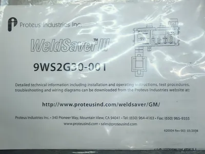 New | in-Stock PROTEUS INDUSTRIES INC 9WS2G30001 Pumps Ohio US | HGR 24 #870919