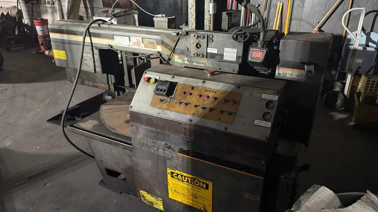 Used 2001 HEM TWISTER AUTO Horizontal Band Saws Florida US | Myers Technology Co., LLC 5 #11907