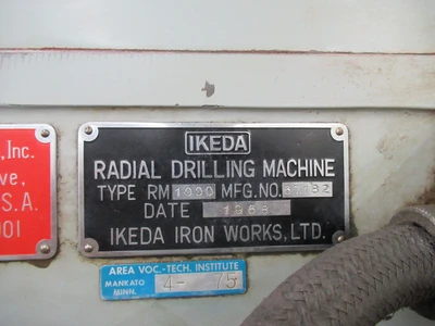 USED 1968 IKEDA RM1000