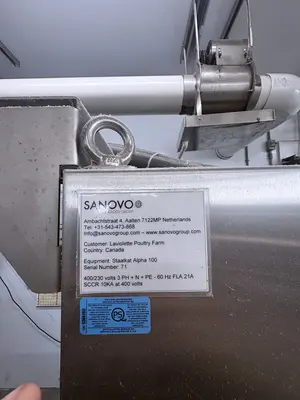 Used 2017 SANOVO 100 Egg Systems Illinois US | Machinery Marketing International #1314132