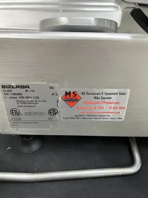 2014 Bizerba GSP-H Manual Deli Slicer, 13" Blade, Fully Refurbished Tested & Working!
