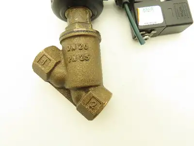 Granzow PABR-20/45FSO Bronze Pneumatic Solenoid Valve 2-Way 3/4NPT 24V 230PSI NC