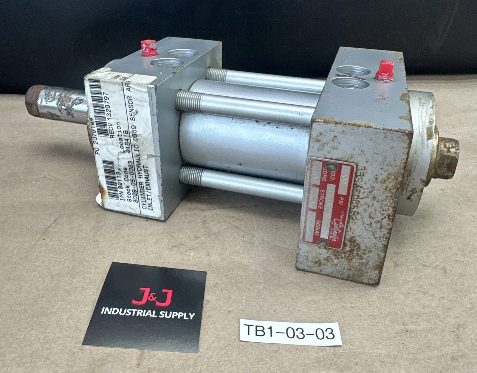Used Milwaukee Cylinder H35 D10657 Cylinders Indiana US | J&J Industrial Supply #1271365