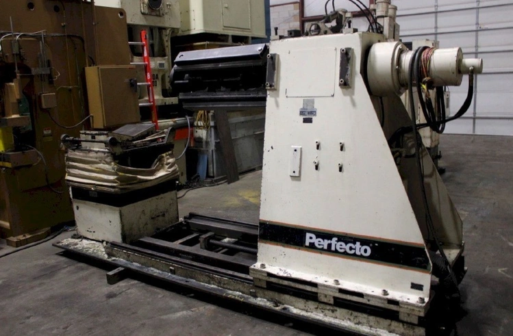 Used PERFECTO 24" x .150" x 13,000Lb Servo Feed Line Coil Feed Lines Michigan US | Midwest Machinery, LLC #1349268