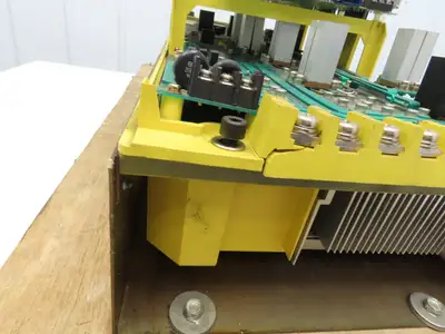 Fanuc A06B-6059-H222# H521 AC Spindle Servo Unit Has Cracks In Plastic READ Part