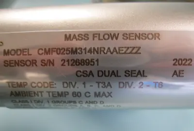 NEW Micro Motion CMF025 M314NRAAEZZZ