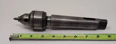 LIVE CENTER, NO.4 MORSE TAPER ADAPTER, 9” OAL