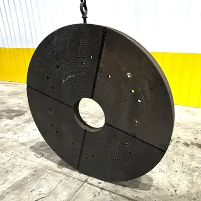 60" FACEPLATE TYPE LATHE CHUCK: STOCK #21162