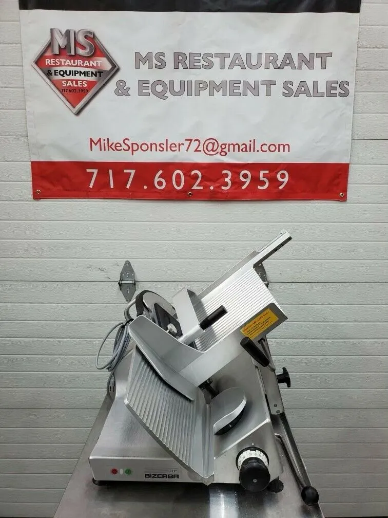 Bizerba GSP H 2014 Manual Slicer Fully Refurbished!