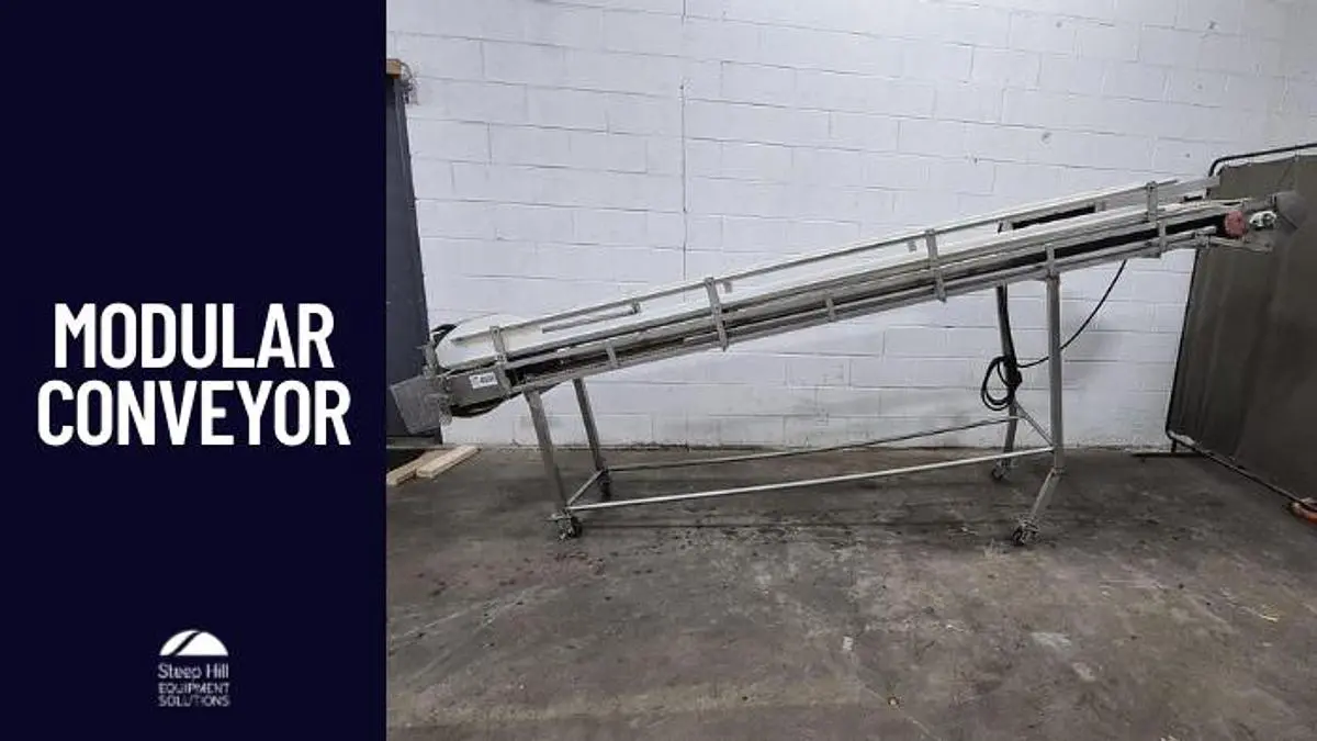 13.5" Incline Modular Conveyor