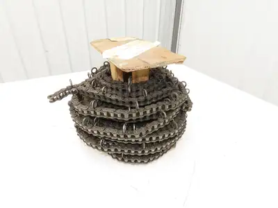 Dematic FMH 20052-000 Cable Chain Loop Ring Attachment #50 Roller Chain 80Ft