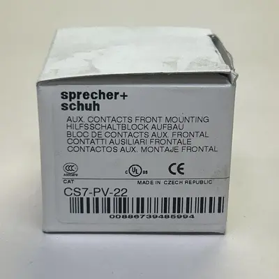 Used SPRECHER+SCHUH CS7-PV-22 Miscellaneous Equipment (Electrical & Power) Ohio US | Surplus Asset Holdings #1399535