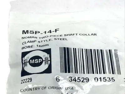 New | in-Stock Ruland MSP-14-F Tooling & Accessories (Other) Michigan US | Maverick Industrial Sales #1420765